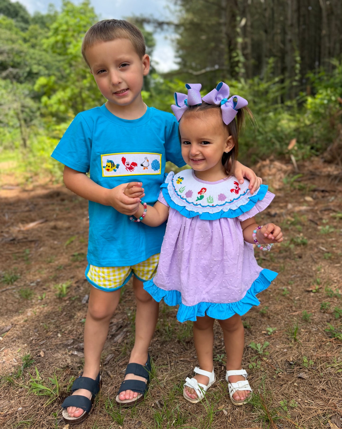 Under The Sea- Girl Bloomer Set