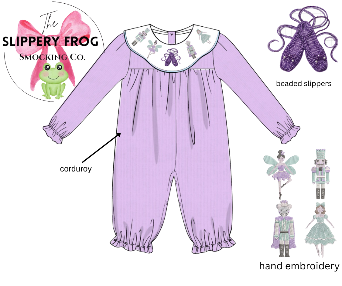 Purple elegant romper