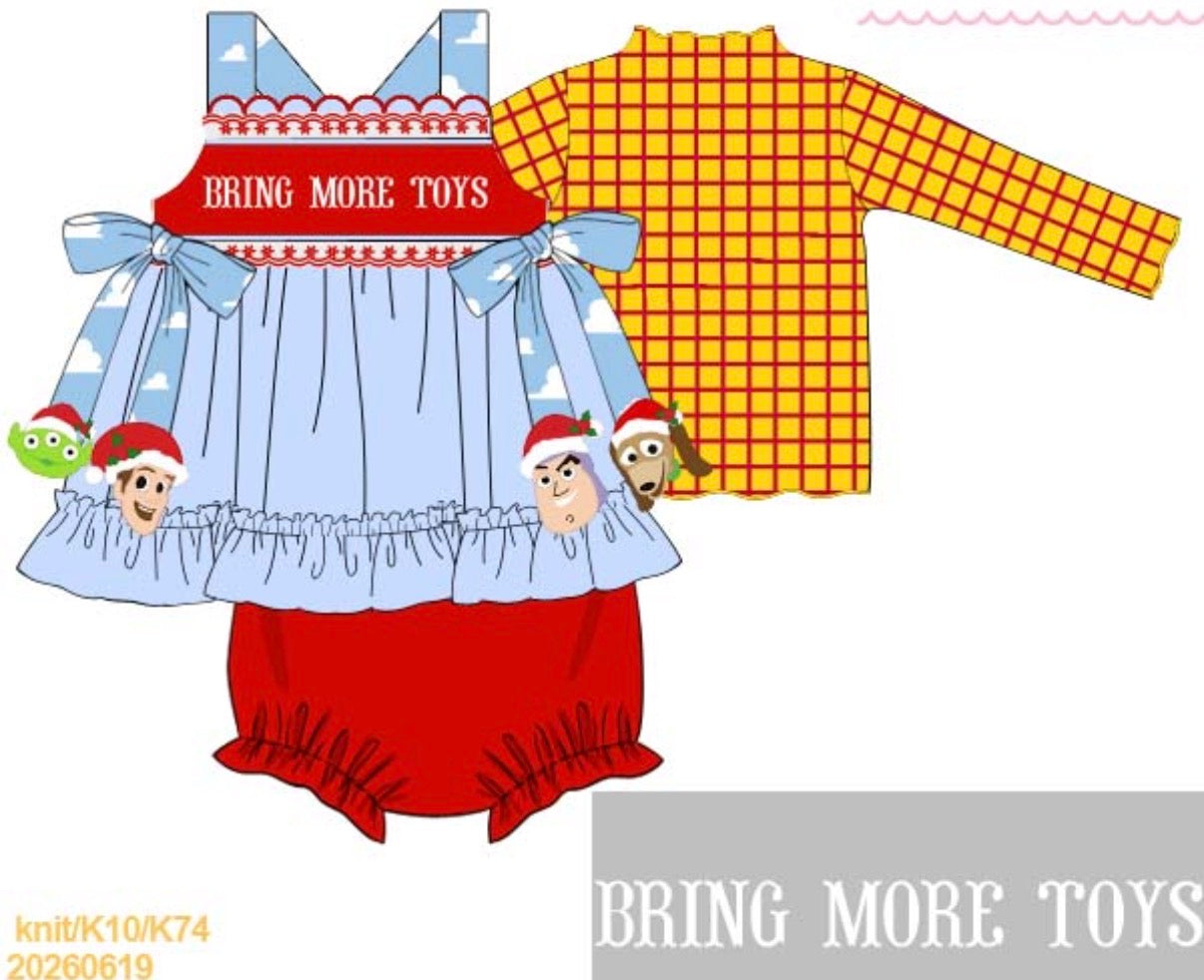 Bring More Toys Girl Bloomer Set