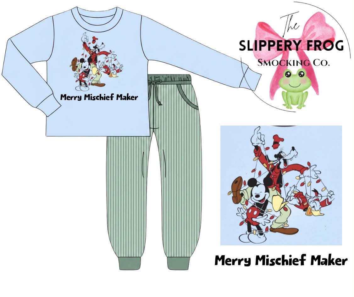 Mischief maker jogger set