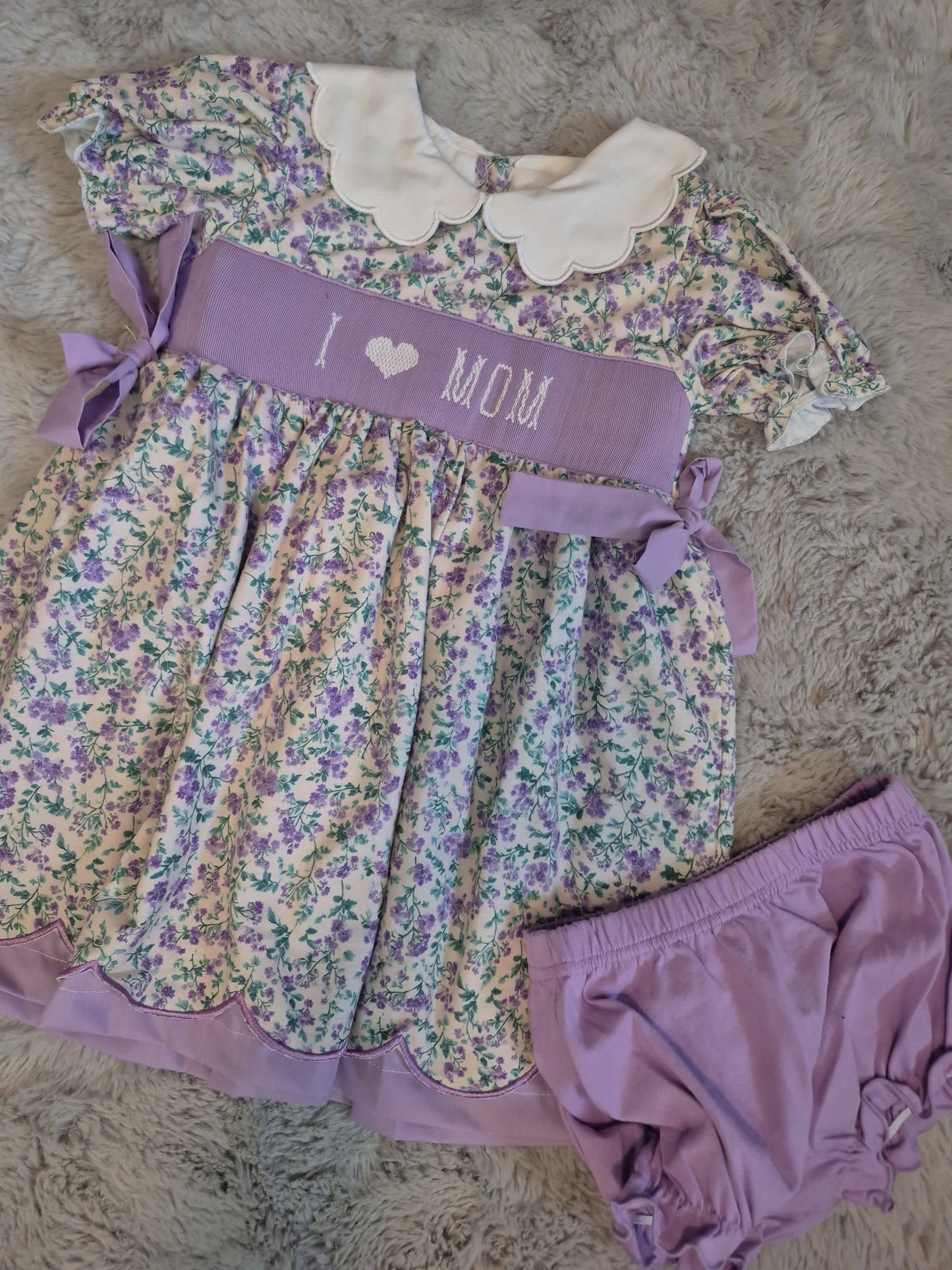 I ๐ mom bloomer set