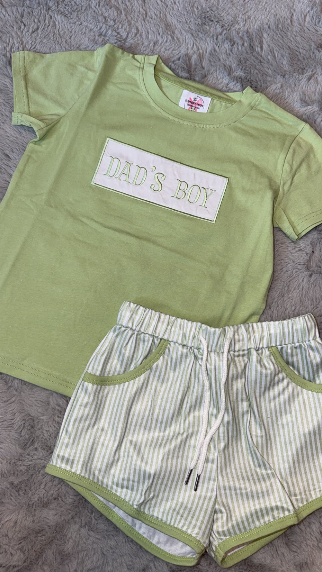 Dads boy short set
