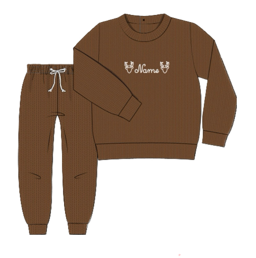 Boys Sweater Sets: Deer