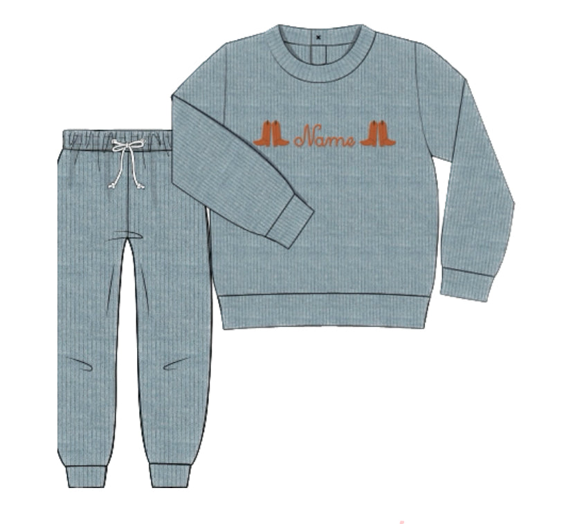 Boys Sweater Sets: Western