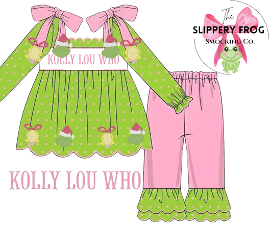 Green Guy Pant Set