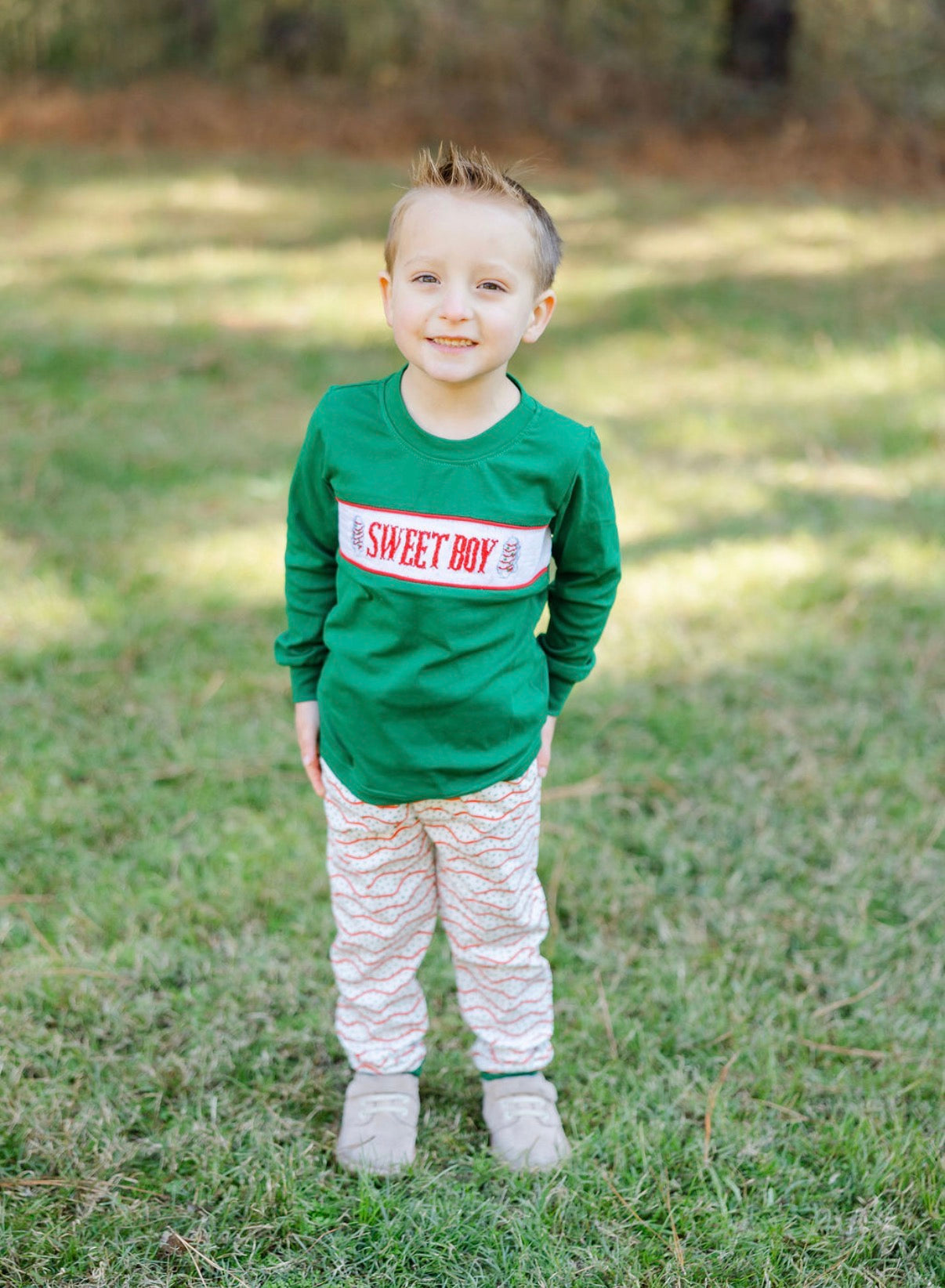 Sweet boy jogger set