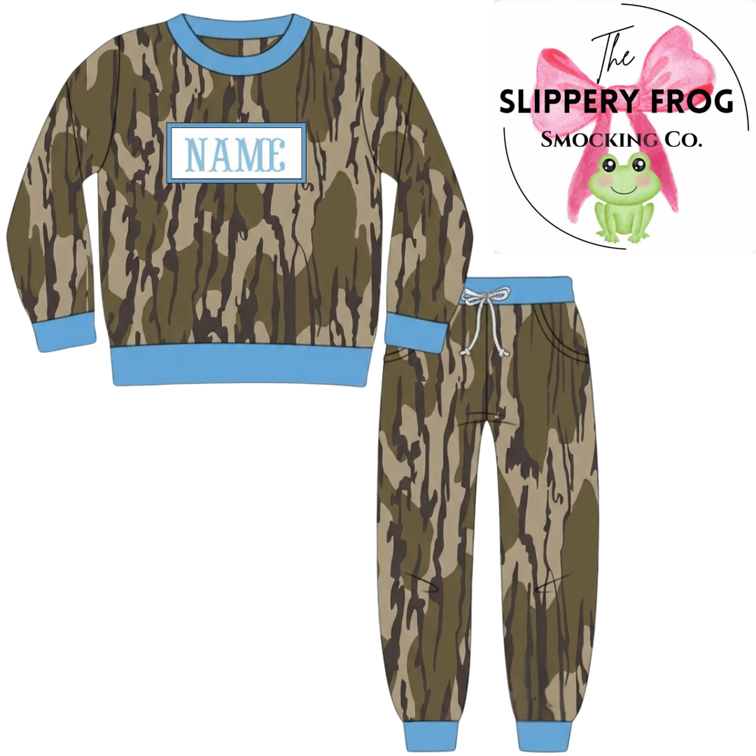 🦌Camo Cutie boy jogger set