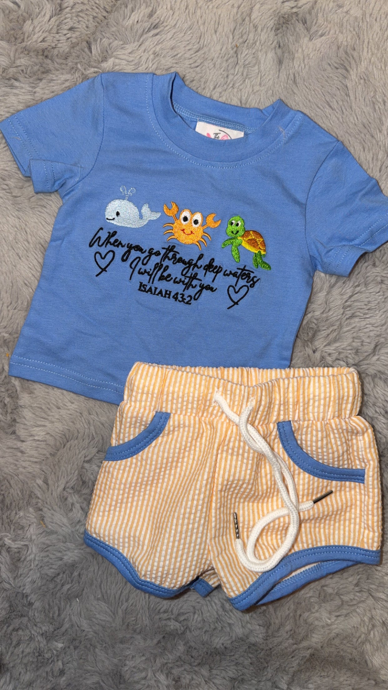 I’ll be with you boy short set
