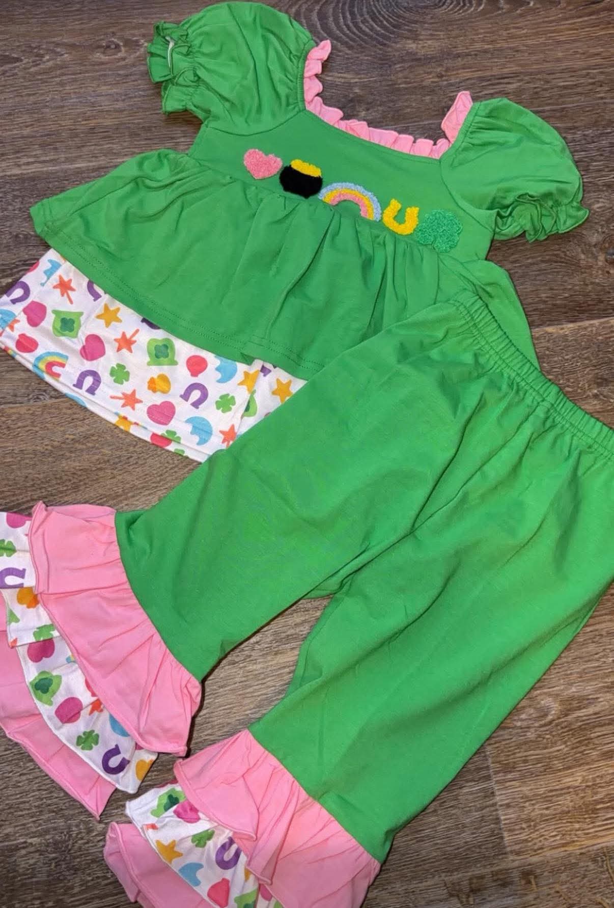 RTS: Lucky Girl Pant Set
